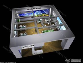 华欣大厦展览模型图片