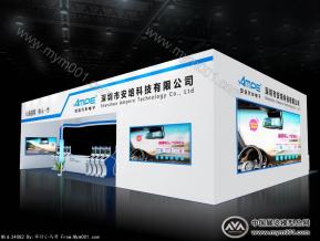 深圳安培展览模型图片