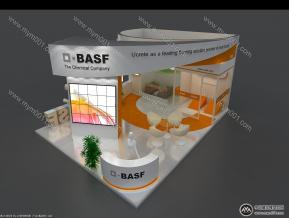BASF展台模型