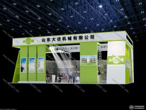 大佳机械展位模型