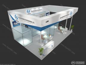 泰普森机床展台模型图片