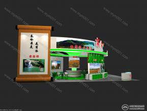 商洛展览模型图片