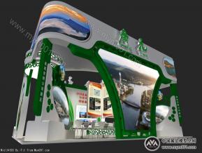 广元展览3D模型图片