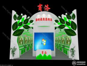 商洛展览模型图片