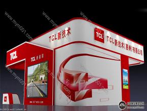 TCL展台3D模型图片