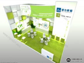东方树脂展览模型图片