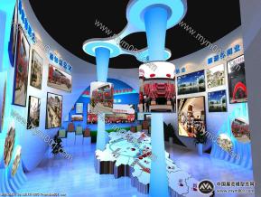 中国白沟展台模型