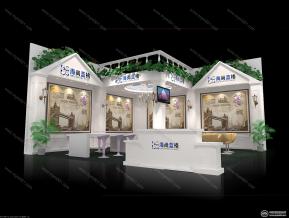 海尚蓝格墙纸展览模型图片