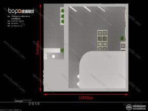 创瑞展览模型图片