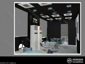 亿莱德展台模型