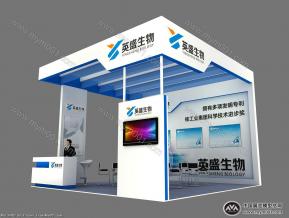 英盛生物展览模型图片