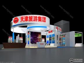 天津旅游展览模型图片