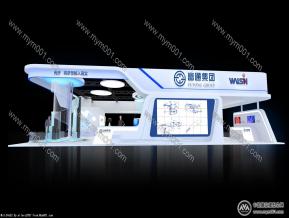 富通集团展览模型图片