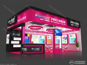 万隆化工展览模型