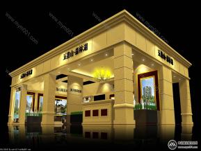 五指山展览模型图片