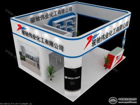 骏驰化工展览模型图片