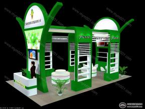 上海甜甜展览模型图片