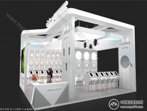 龙桥华展览模型图片