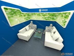 中化国际展览模型图片