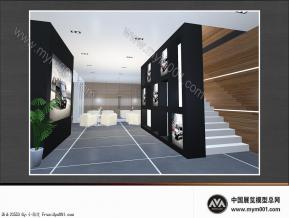 中欧房车展台模型