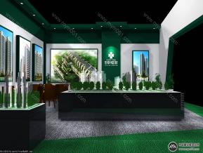 幸福城展览模型图片