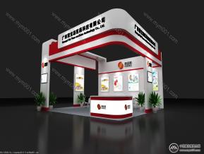慧宝源展位模型图片
