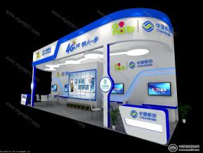 中国移动展览模型图片