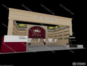 昊乐国际展览模型图片