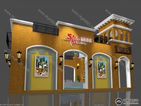 圣芭芭拉展览模型图片
