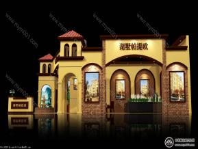 湖墅帕提欧展览模型图片