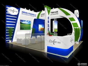 成都凯成轻工药业展览模型图片