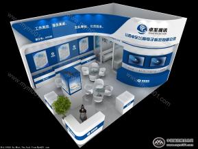 卓至视讯展览模型图片
