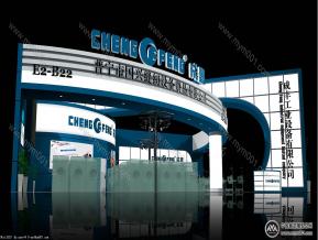 国兴缝纫设备展览模型图片