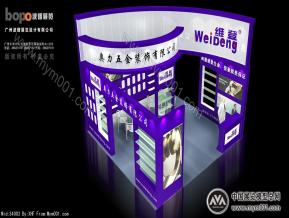 奥力展览模型图片