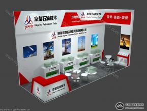 京楚石油技术展览模型图片