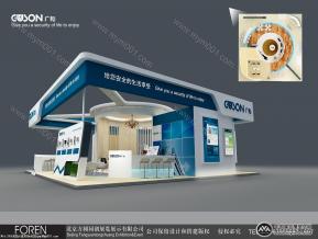 广松电子展览模型