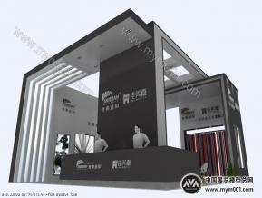 佳美嘉展台3D模型图片