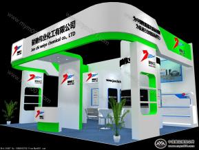 骏驰伟业化工展览模型图片