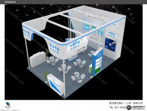 永通铝业展览模型图片