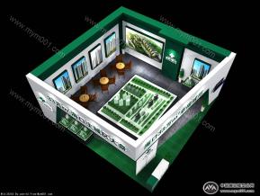 幸福城展览模型图片