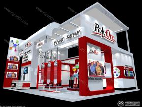 polyone展览模型图片