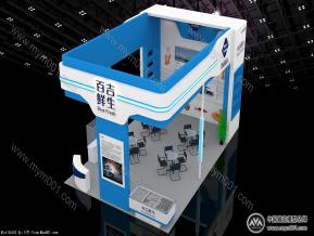 百吉鲜生展览模型图片