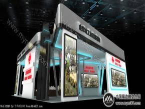 上海裕都集团展览模型图片