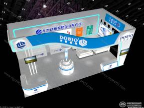齐鲁动保展览模型图片