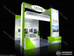 江苏宝得展览模型图片