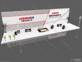 巨邦机械展台模型