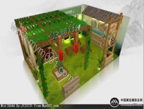 茶叶展3D模型图片