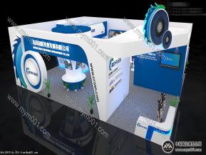 珠海冠胜展览模型图片