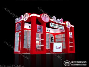 金梅玩具展台模型图片