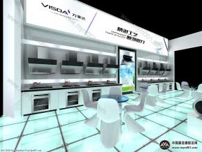 万事达展台3D模型图片